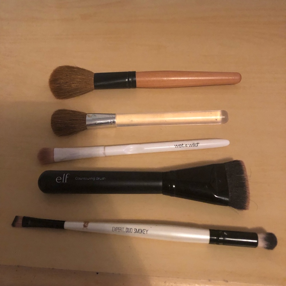 Makeup Brush Bundle (5 Brushes)